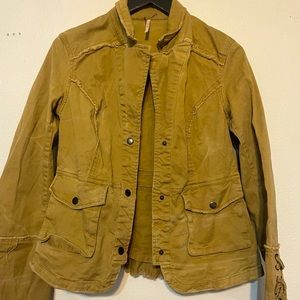 Free people tan jacket
